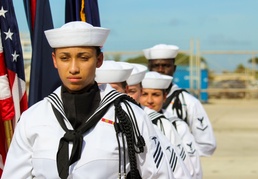 USS Key West Holds Change-of-Command Ceremony