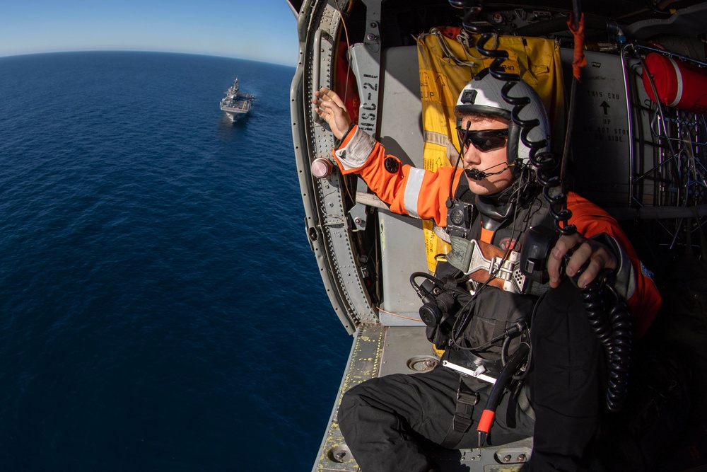 USS Makin Island Flight Operations