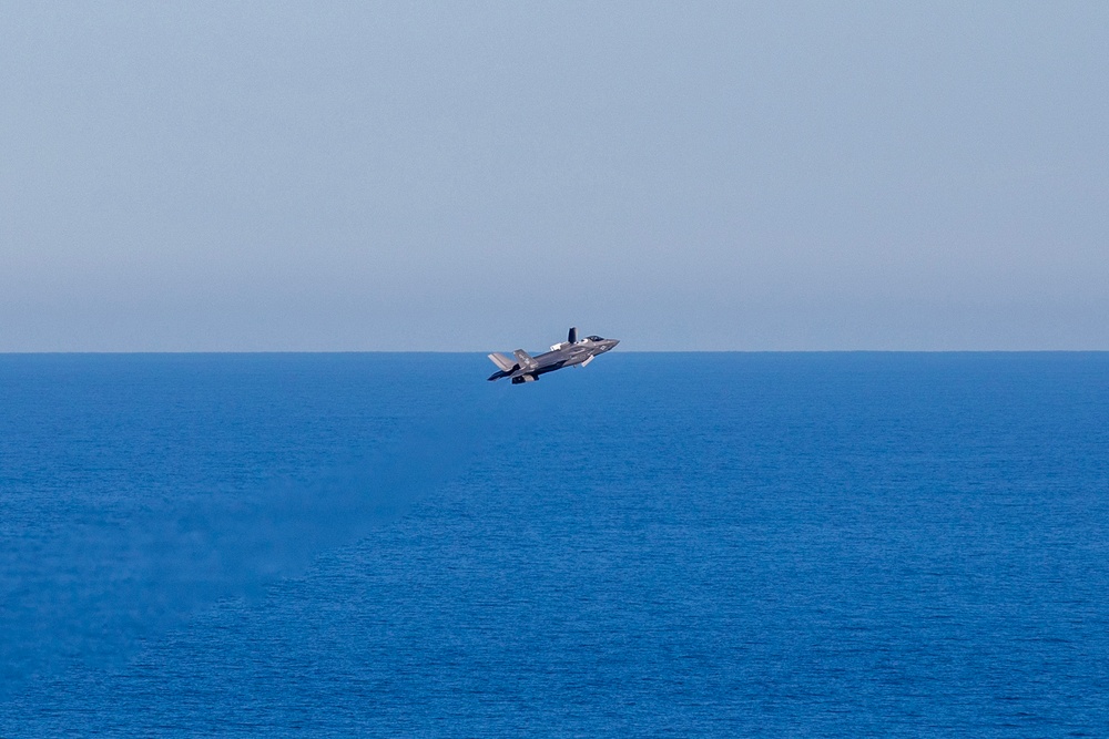 USS Makin Island Flight Operations