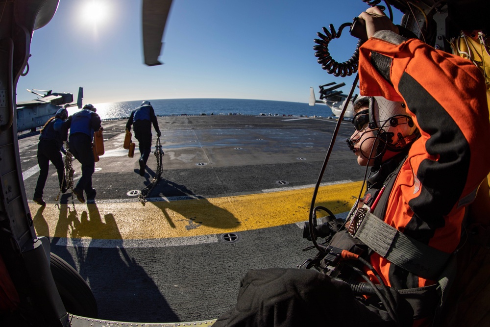 USS Makin Island Flight Operations