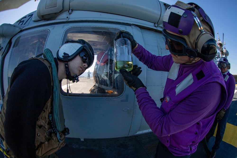 USS Makin Island Flight Operations