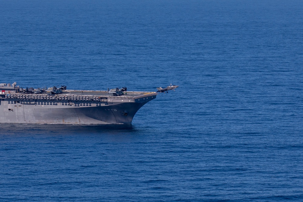 USS Makin Island Flight Operations