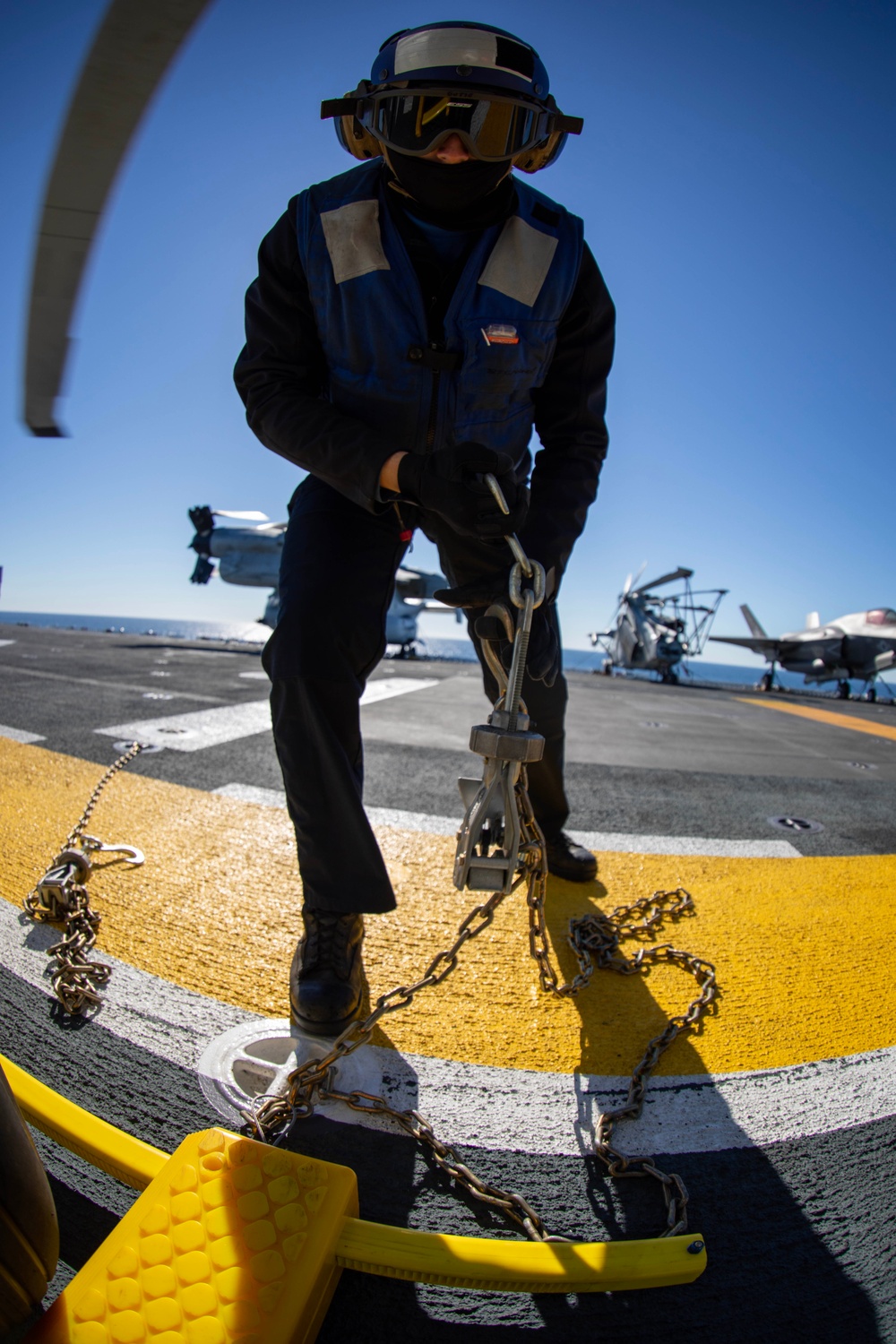 USS Makin Island Flight Operations