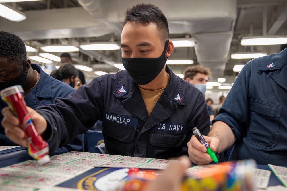 USS Makin Island Bingo