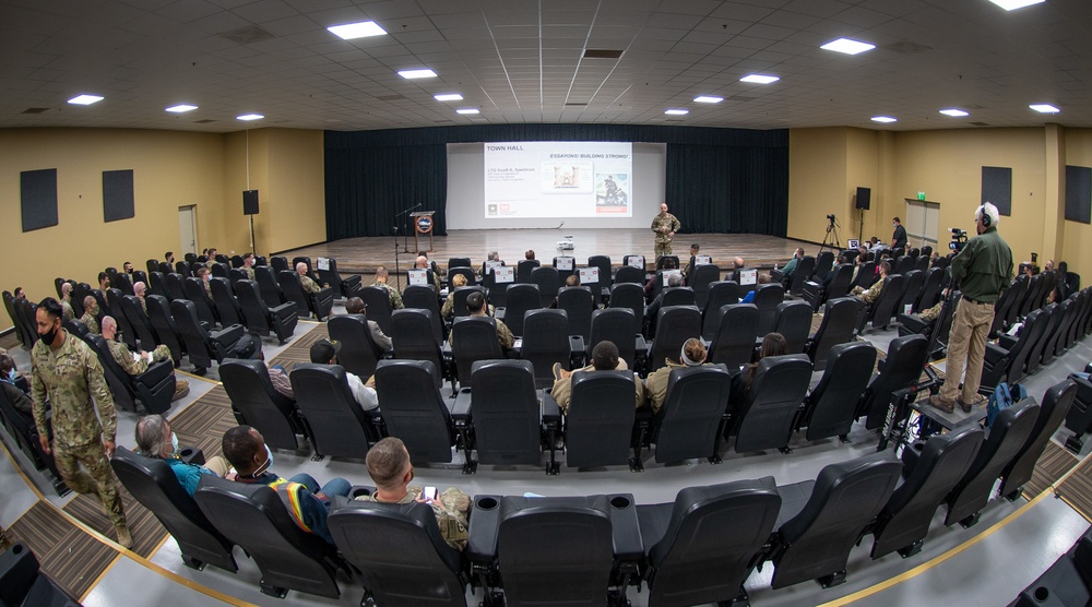 USACE commanding general hosts a townhall at Camp Arifjan