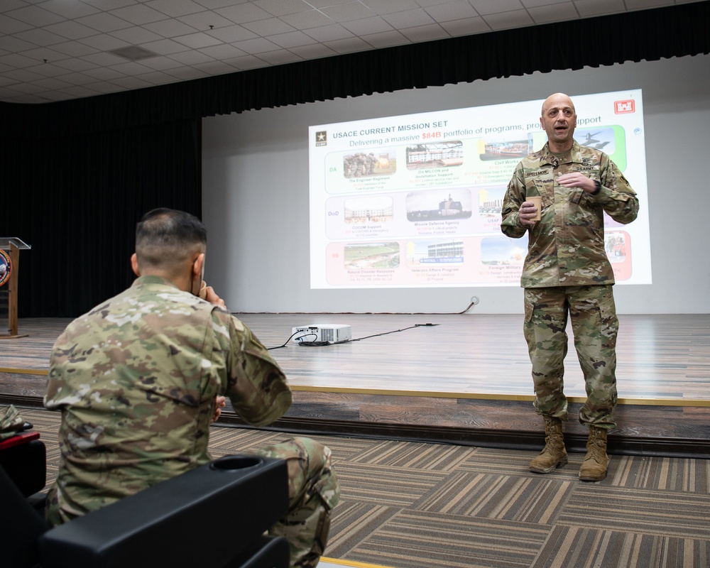 USACE commanding general hosts a townhall at Camp Arifjan