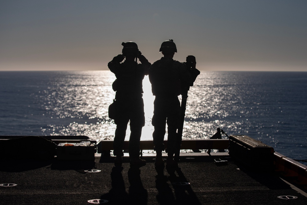 USS Makin Island Missle Launch