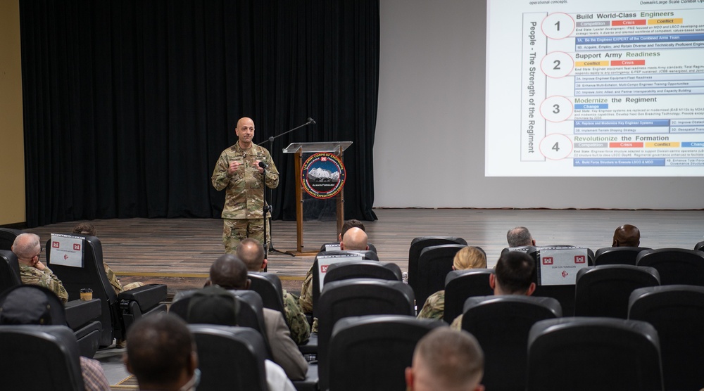 USACE commanding general holds a townhall at Camp Arifjan