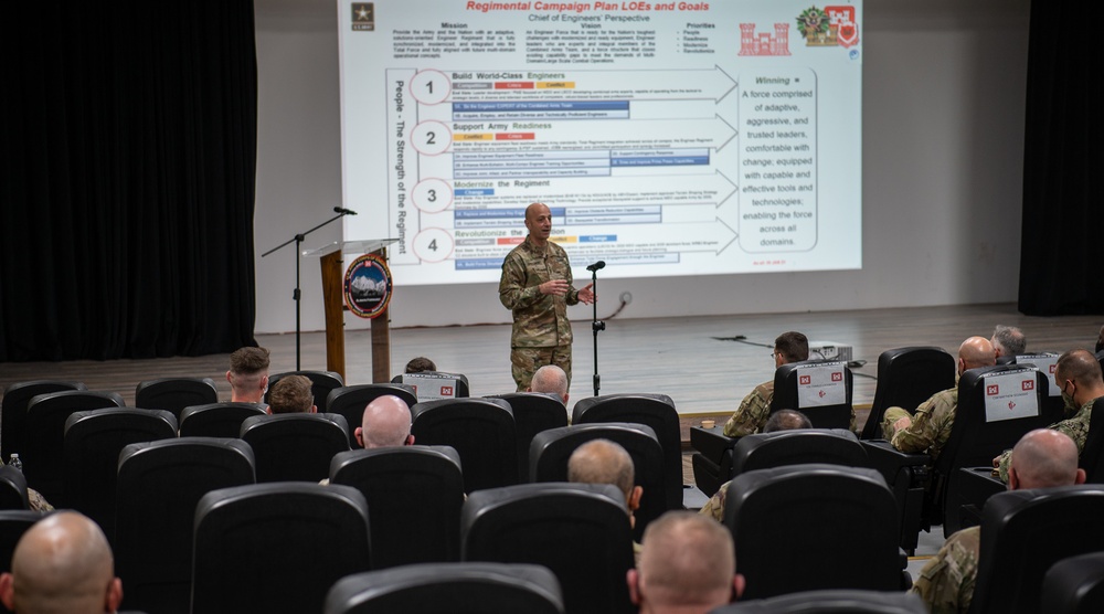 USACE commanding general holds a townhall at Camp Arifjan