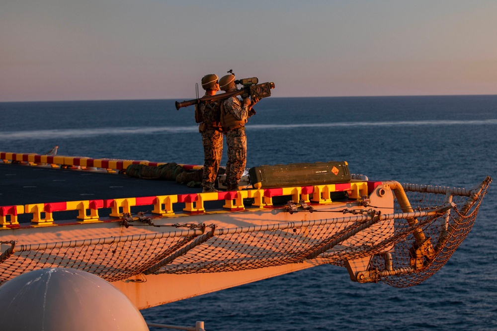 USS Makin Island Missle Launch