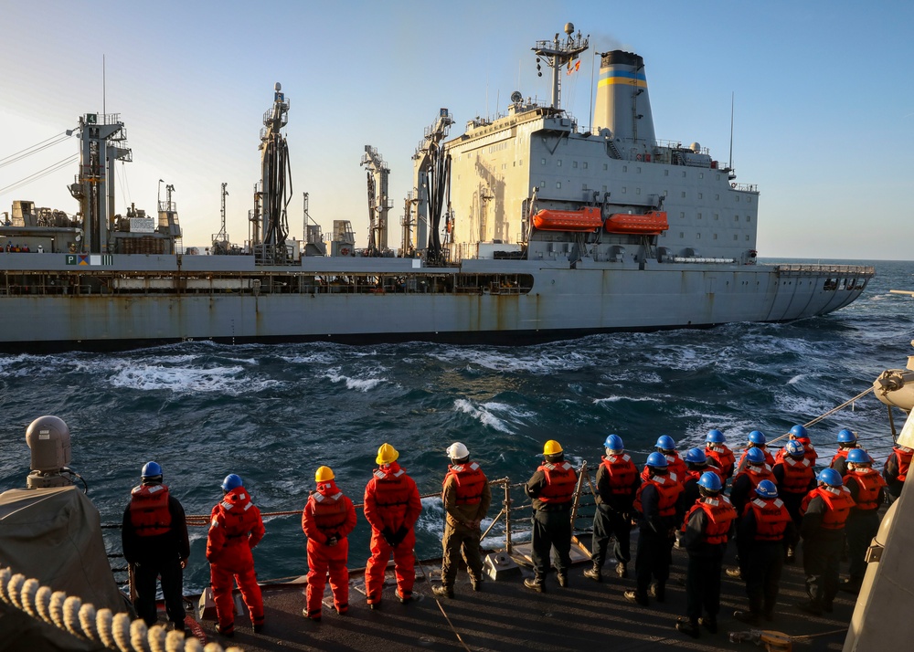 USS Porter (DDG 78) Replenishment-at-sea