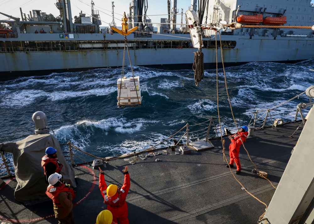 USS Porter (DDG 78) Replenishment-at-sea