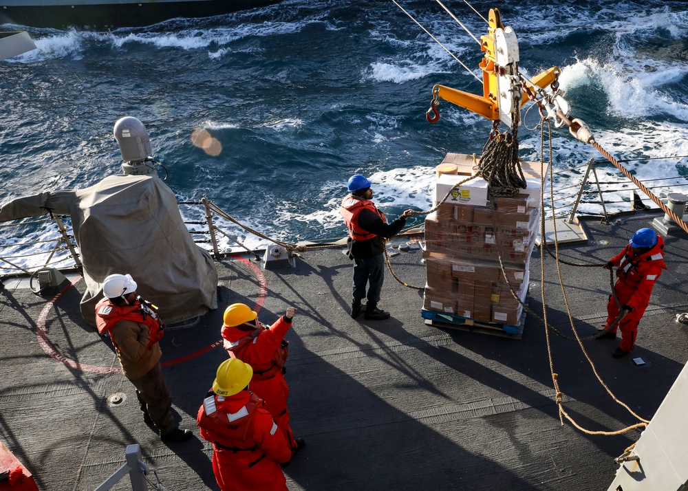 USS Porter (DDG 78) Replenishment-at-sea