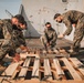 EOD Marines conduct time fuse burn aboard USS Portland (LPD 27)