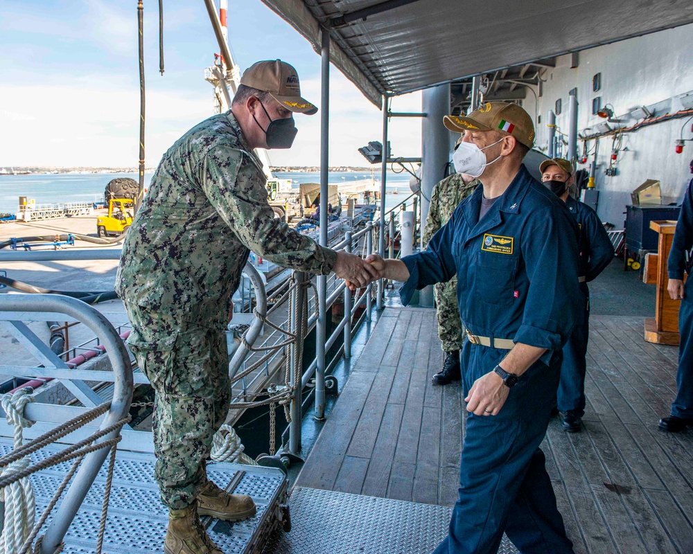 NAVSUP, mission partners support USS Harry S. Truman CSG during Neptune Strike 2022