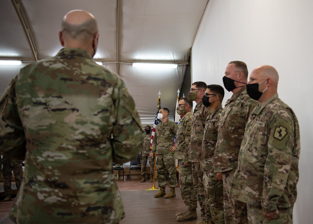 USACE commanding general holds a townhall at Camp Buehring