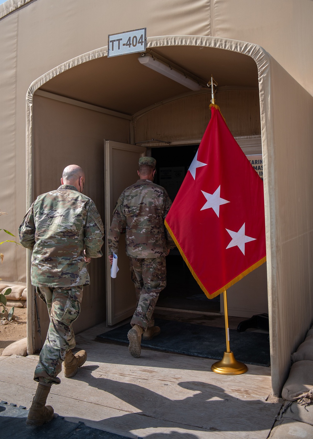 USACE commanding general holds a townhall at Camp Buehring