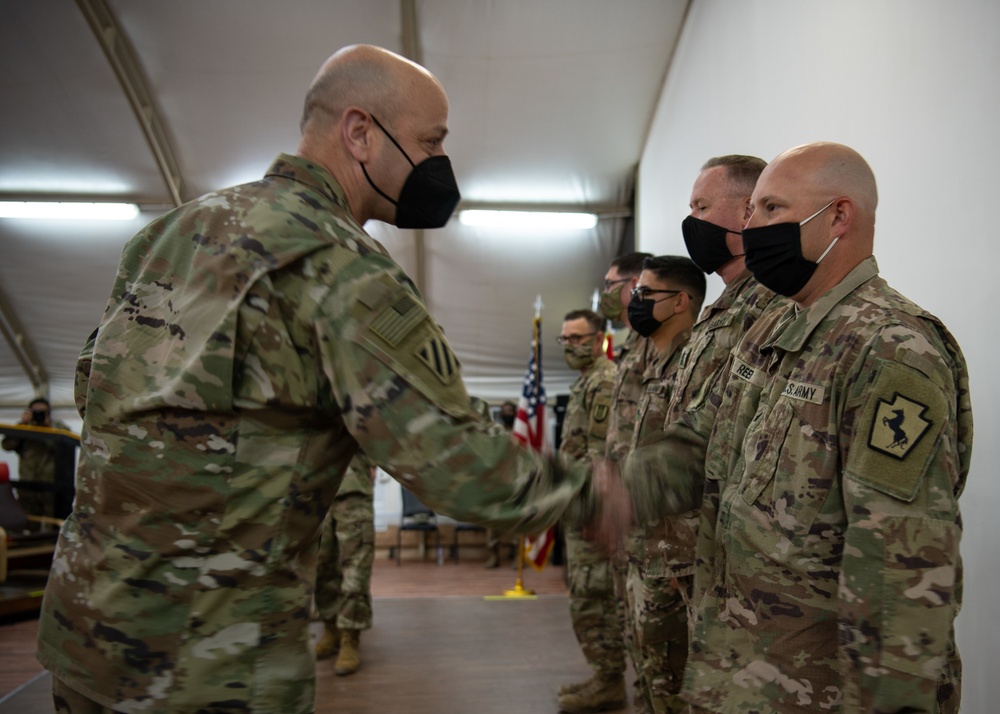 USACE commanding general holds a townhall at Camp Buehring