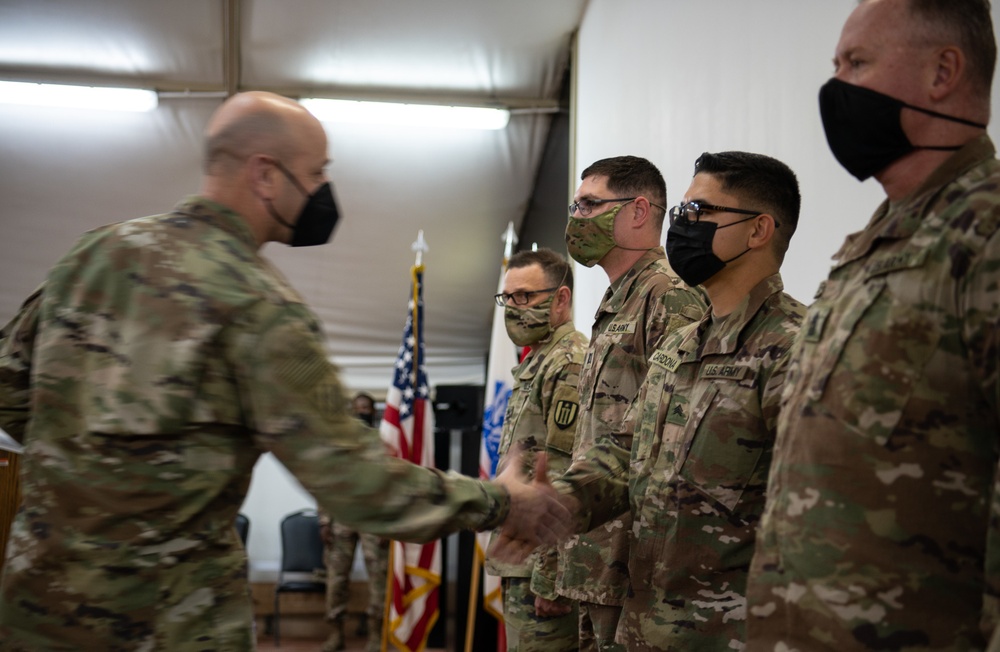 USACE commanding general holds a townhall at Camp Buehring