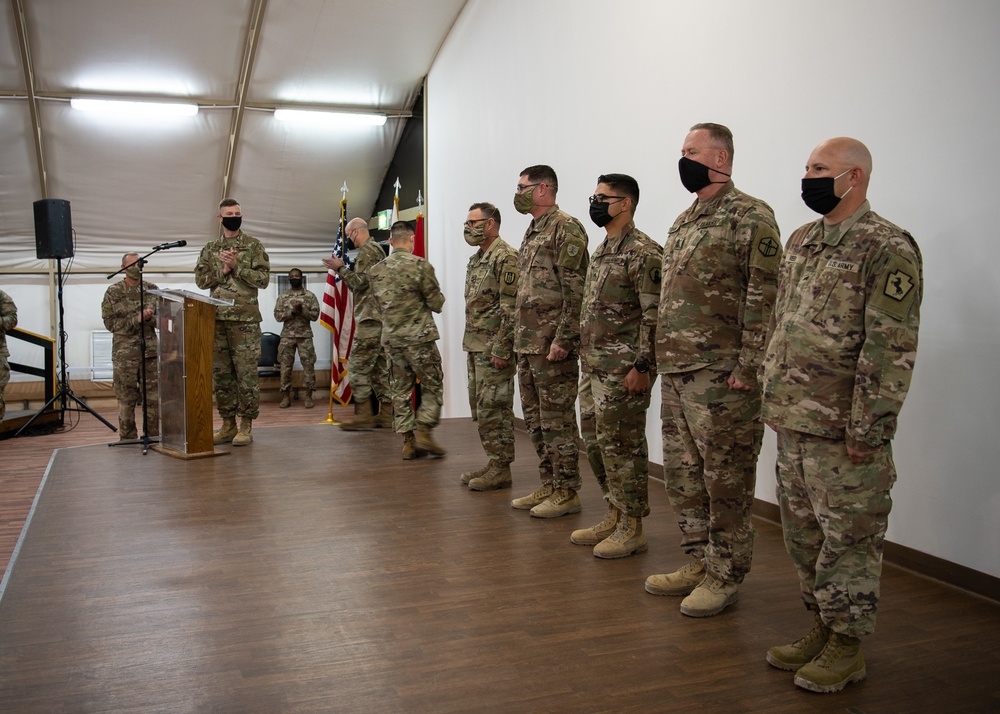 USACE commanding general holds a townhall at Camp Buehring