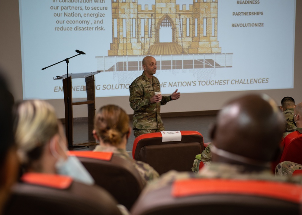 USACE commanding general holds a townhall at Camp Buehring