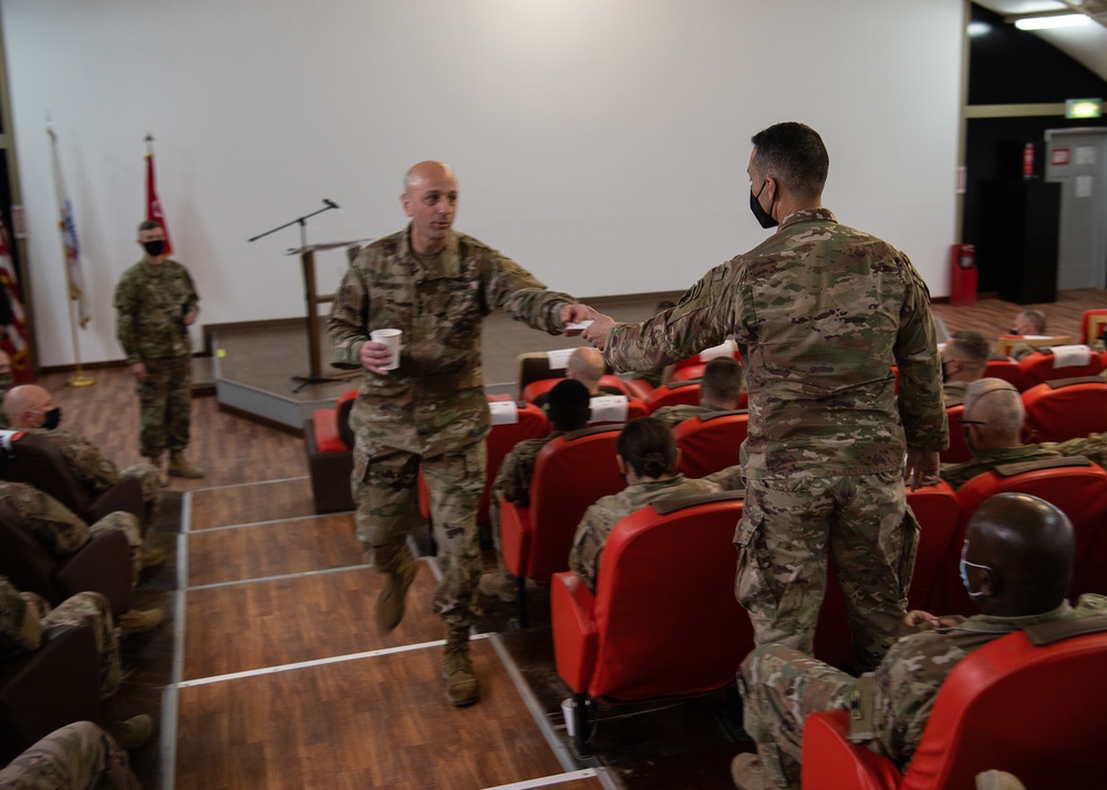 USACE commanding general holds a townhall at Camp Buehring