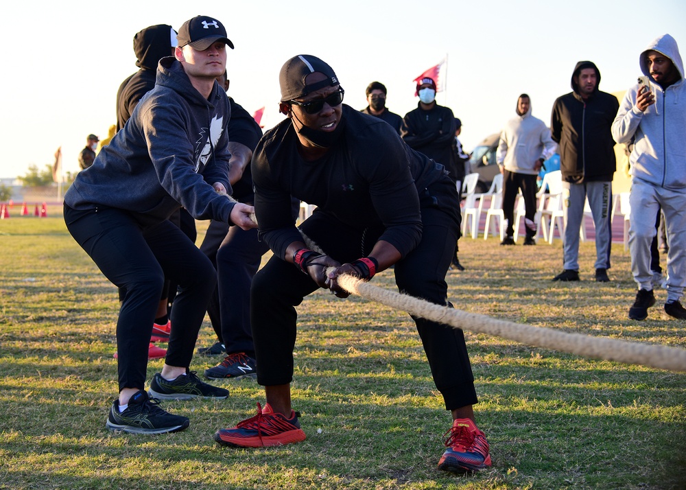 379th AEW Airmen participate in National Qatar Sport Day