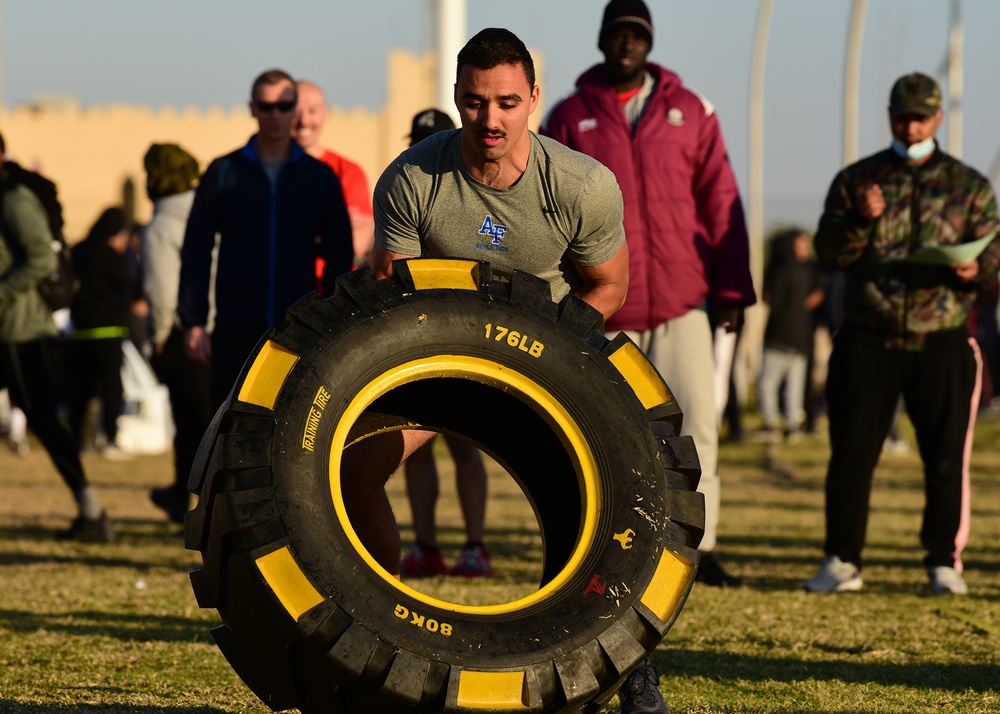 379th AEW Airmen participate in Qatar National Sport Day
