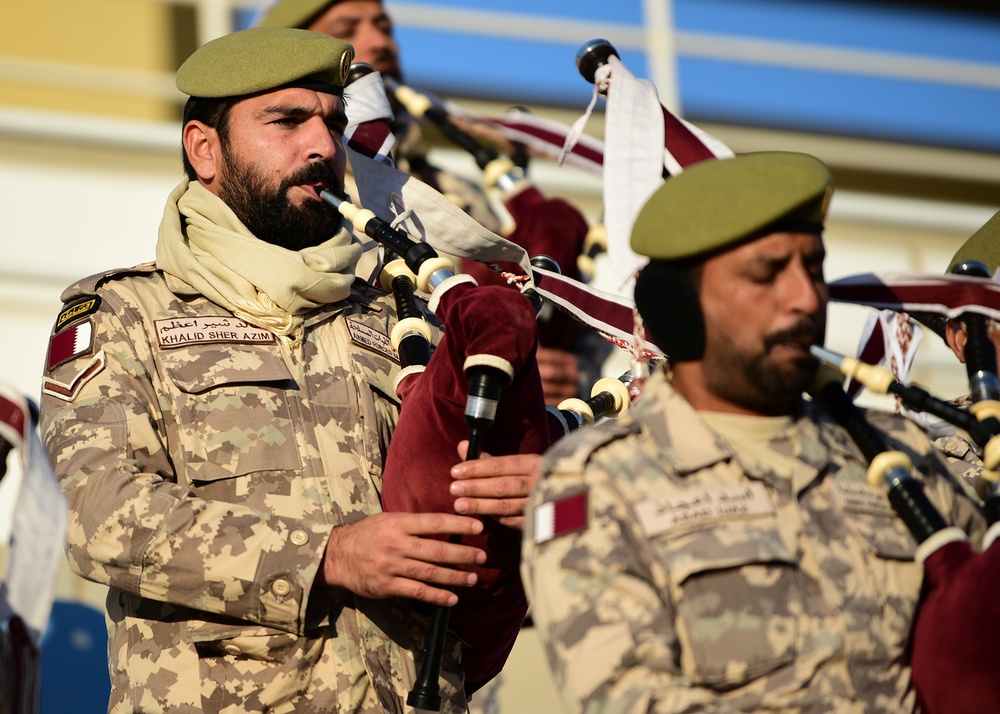 379th AEW Airmen participate in Qatar National Sport Day