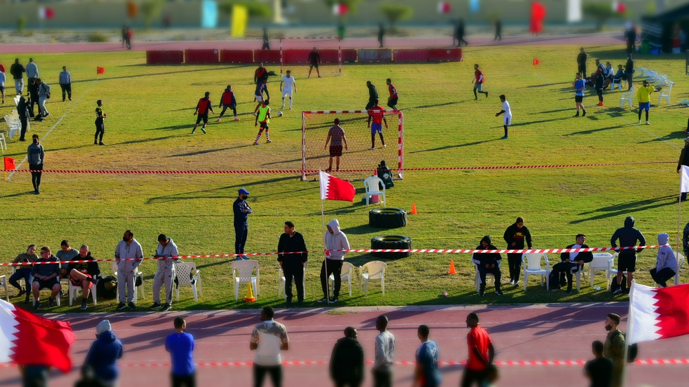 379th AEW Airmen participate in Qatar National Sport Day