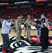 Green Berets Deliver Game Ball at NC State Game