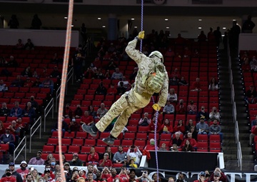 Green Berets Deliver Game Ball at NC State Game