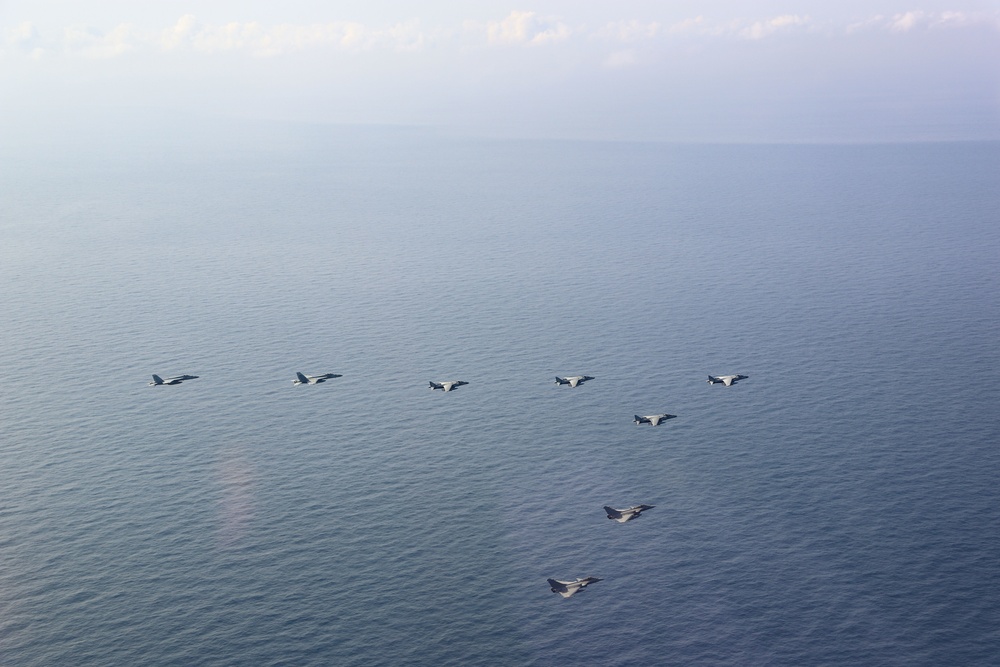 The Harry S. Truman Carrier Strike Group is on a scheduled deployment in the U.S. Sixth Fleet area of operations in support of naval operations to maintain maritime stability and security.