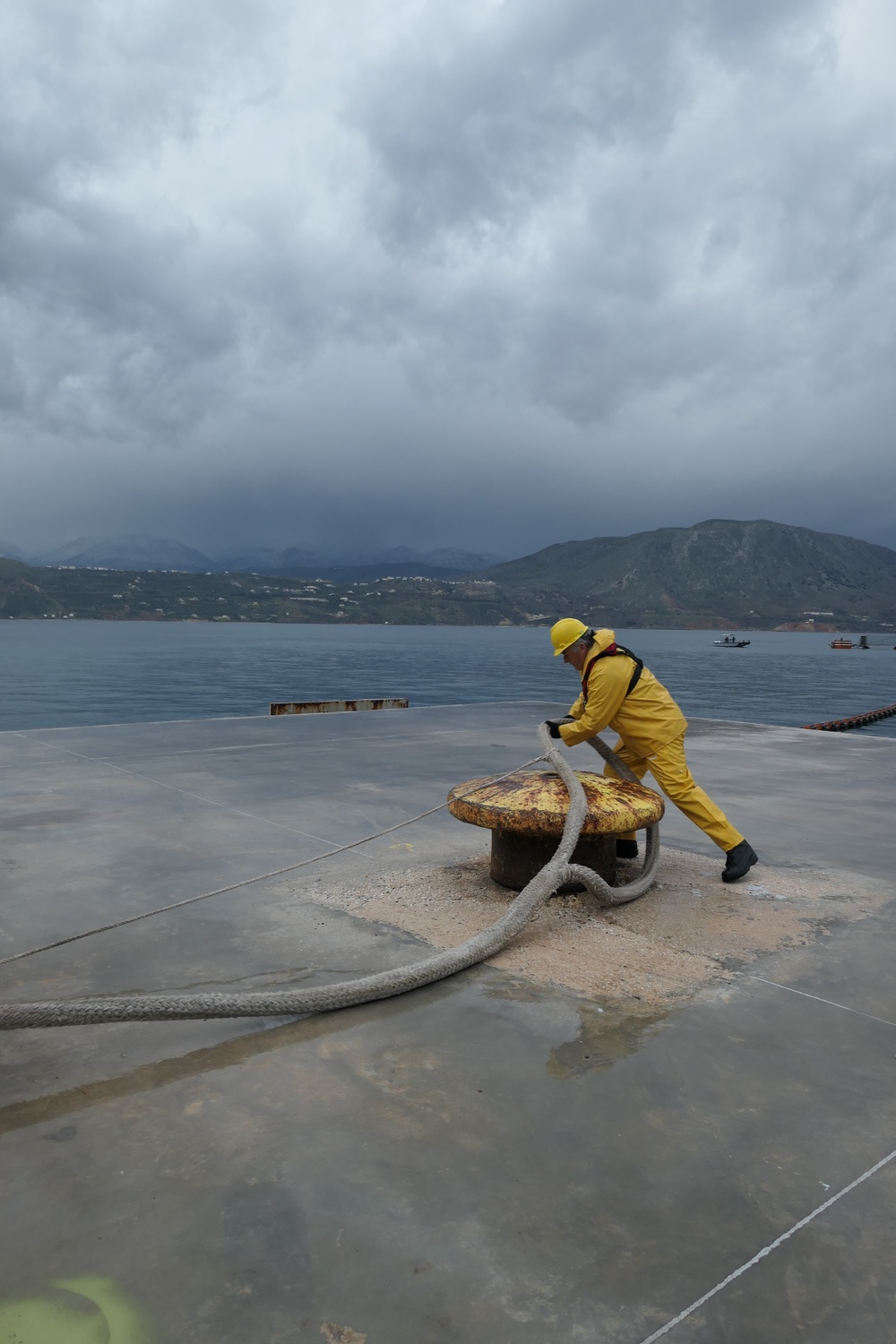 USNS Supply (T-AOE 6) visits Souda Bay