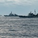 Spruance sail in formation during exercise Noble Fusion