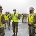 USACE commanding general views construction of UOQ buildings