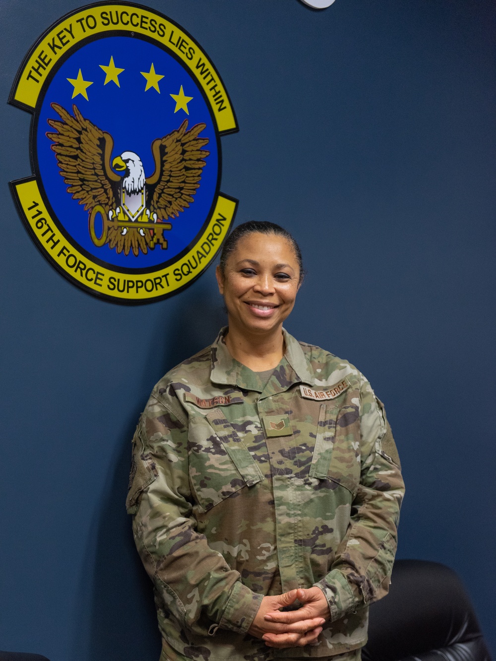 Photo of 116th ACW Airman for Black History Month