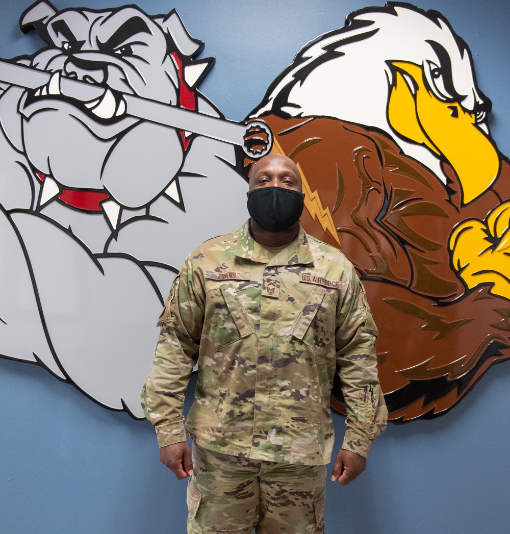 Photo of 116th ACW Airman for Black History Month