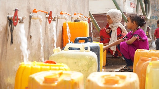 Yemen - Water Collection Point