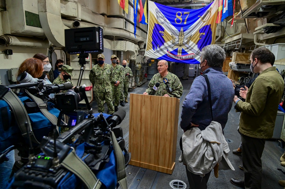 CNO Gilday and MCPON Smith Visit Naval Station Norfolk