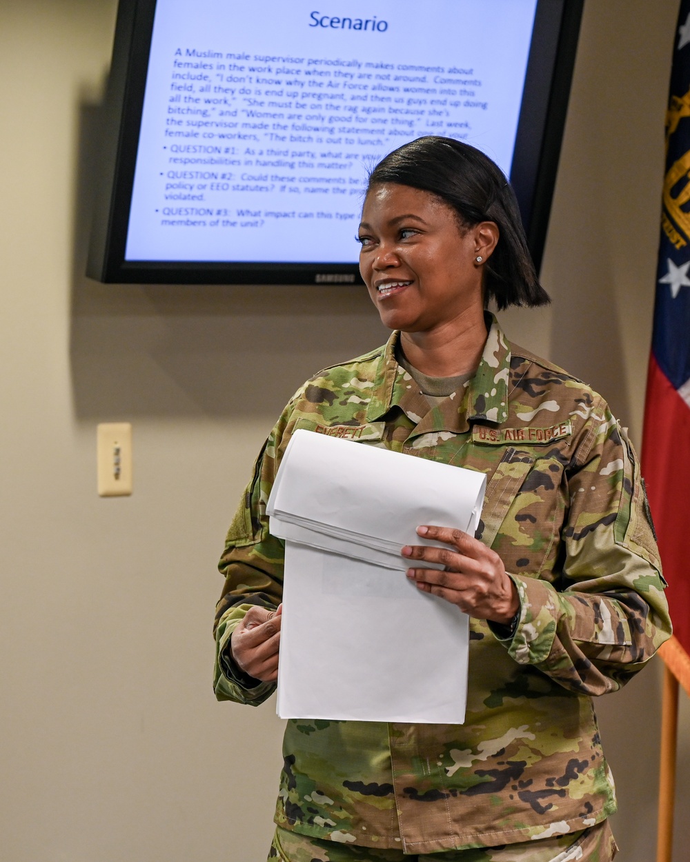 Photo of 116th ACW Airman for Black History Month