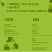 Tyndall recycling center; repurposing materials, protecting the environment