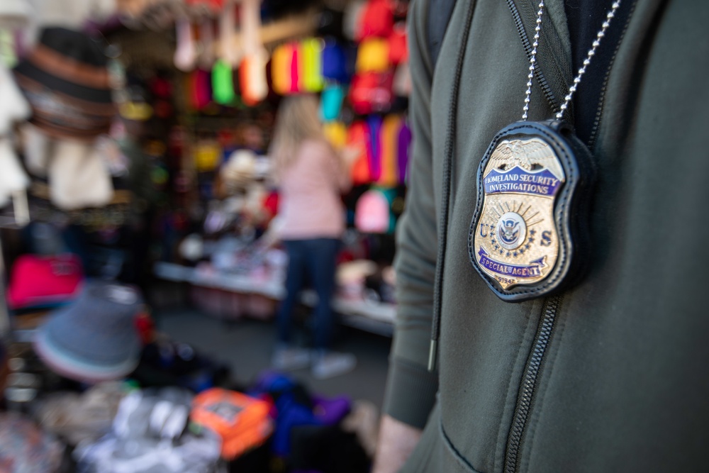 IPR Operation at Santee Alley Flea Maket