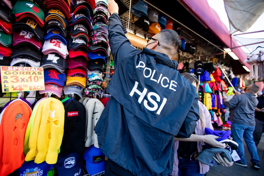 IPR Operation at Santee Alley Flea Maket