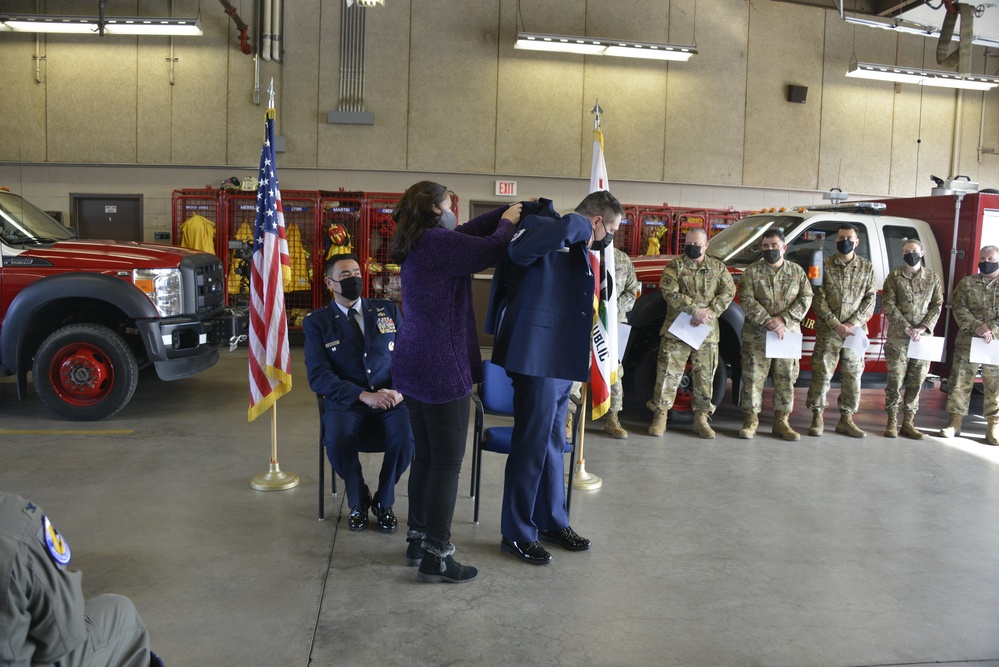 Promotion Ceremony: Senior Master Sgt. James Berg