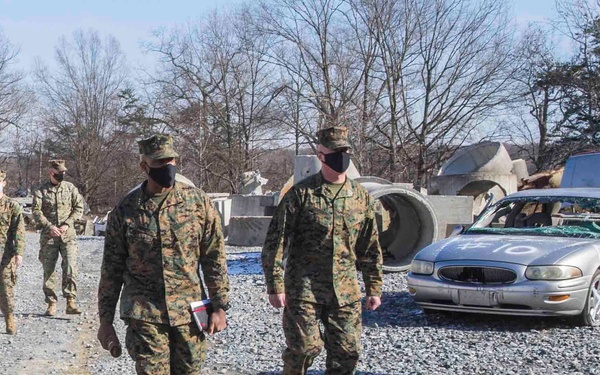 MARFORCOM CG Visit to CBIRF at DRTF