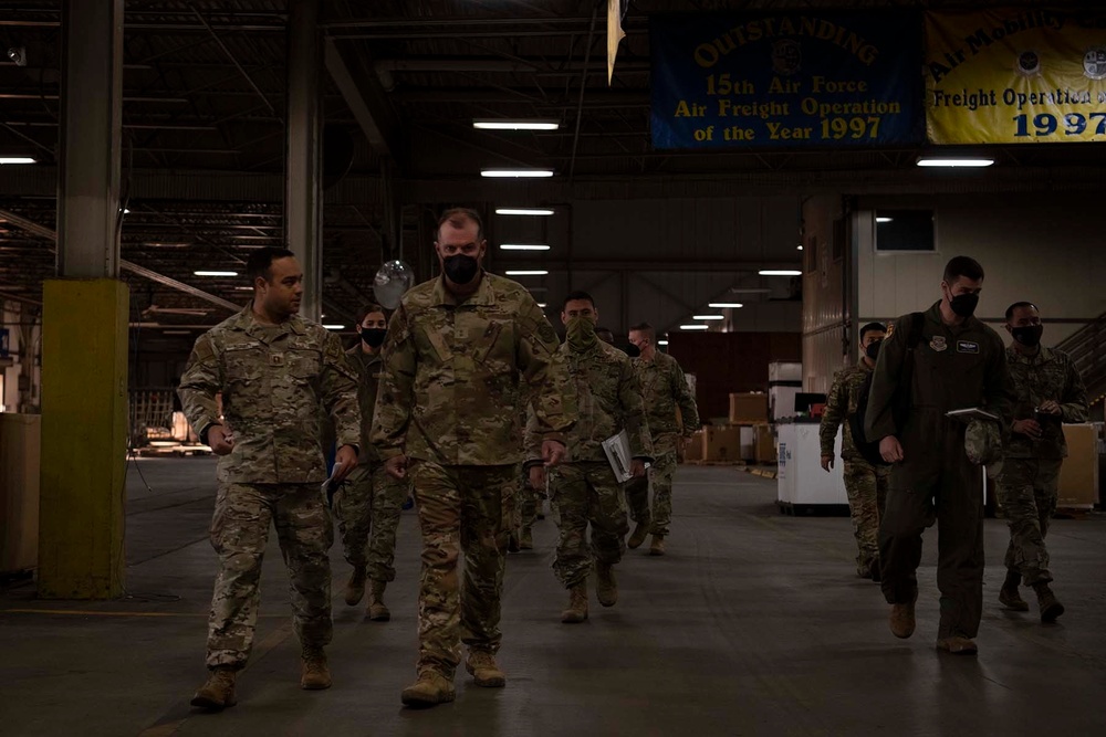 18th Air Force leadership visits Travis Air Force Base