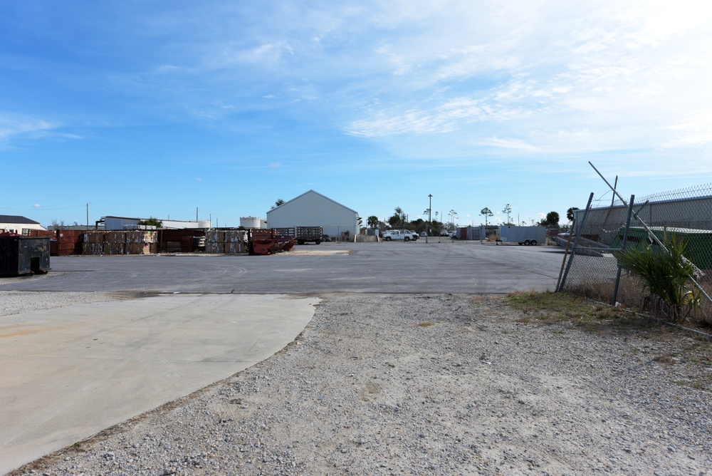 Tyndall recycling center; repurposing materials, protecting the environment