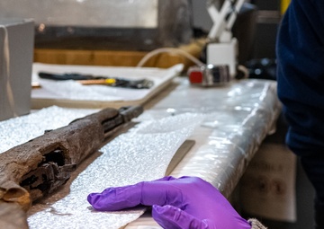 NHHC Completes Conservation of WWII M1 Garand Rifle
