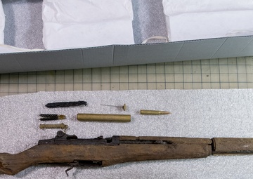 NHHC Completes Conservation of WWII M1 Garand Rifle